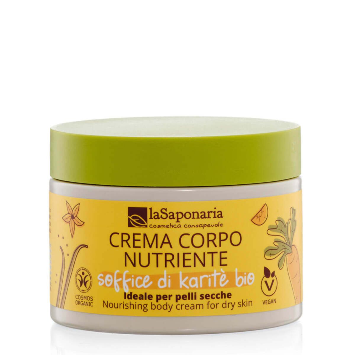 Nourishing Body Cream - Soft Shea 180ml / La Saponaria