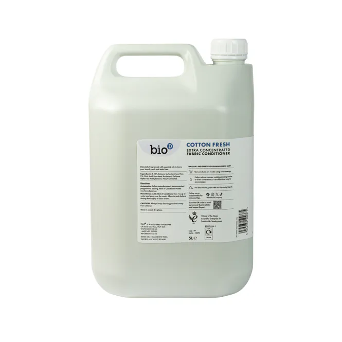 Hovedbilde 5L konsentrert tøymykner, Cotton Fresh / Bio-D