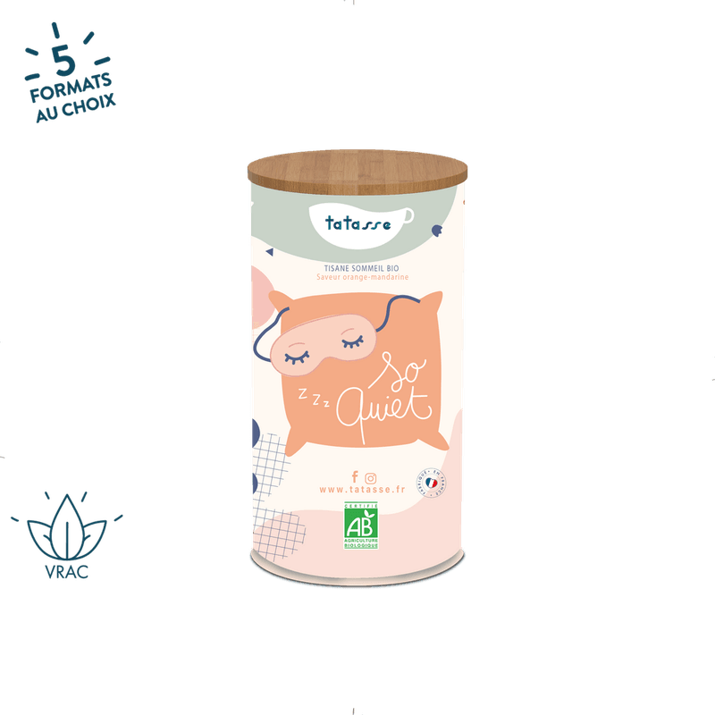 Organic Sleep Herbal Tea - So Quiet 100g / Tatasse