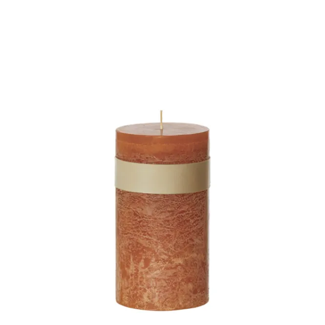 Hovedbilde Timber® Candles Kubbelys Rust, 8 x 15 cm / Vance Kitira
