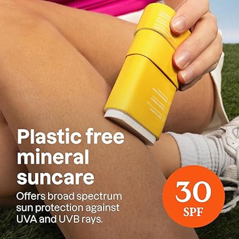 SPF 30 Tropical Mineral Sunscreen Stick 60g / ATTITUDE