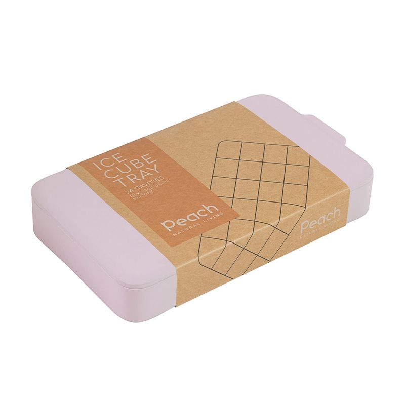 Isbitform i silikon, GRAY LILAC / Peach