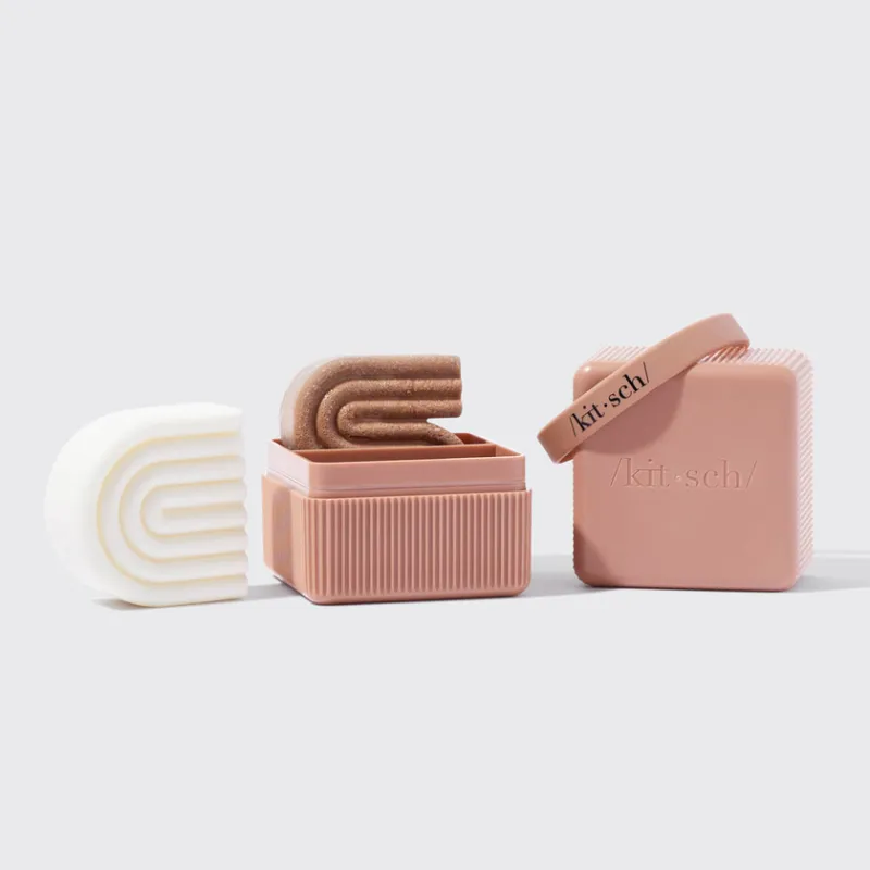 2-Compartment Travel Case, Terracotta / Kitsch