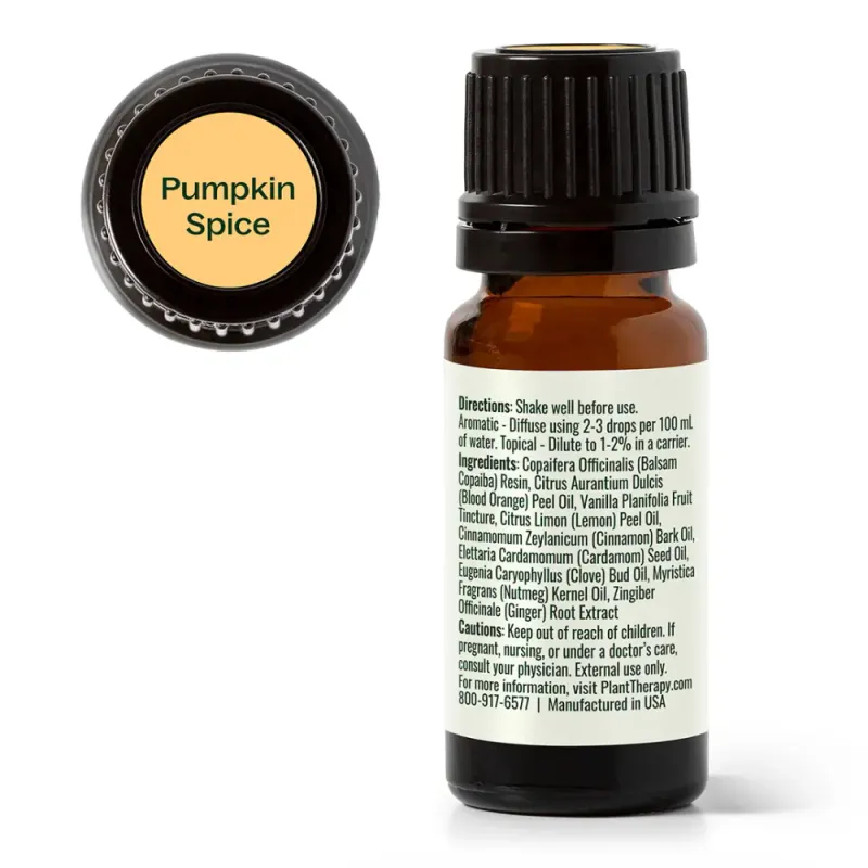 Pumpkin Spice Essential Oil Blend 10 ml | Plant Therapy