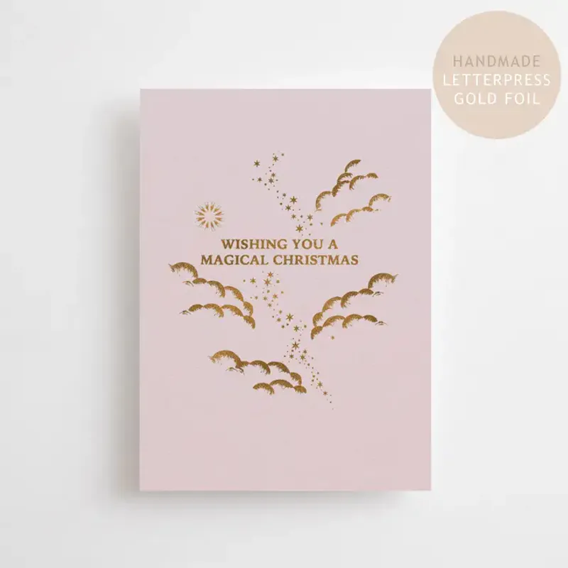 Magical Christmas Lilac- julekort / Anna Cosma