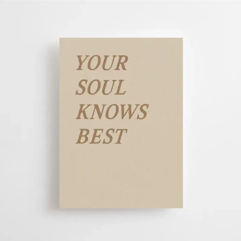 Your Soul Knows Best - Mini Card / Anna Cosma