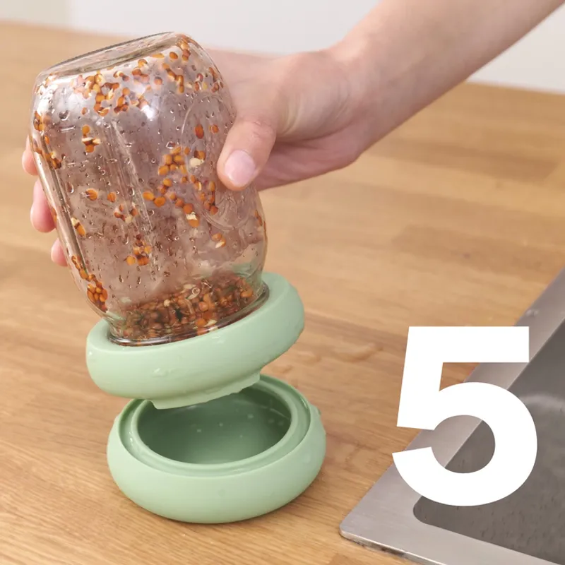 Sprout Huggers® Spirelokk, Sage Green / Food Huggers