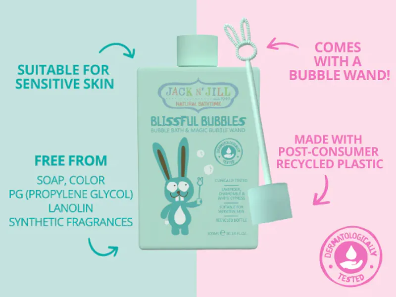 Blissful Bubbles Bubble Bath 300ml / Jack N´Jill