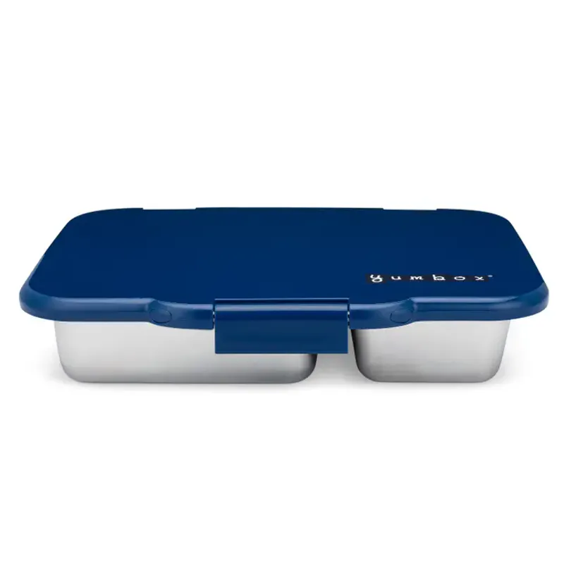 Bento matboks med flere rom, Santa Fe Blue / Yumbox