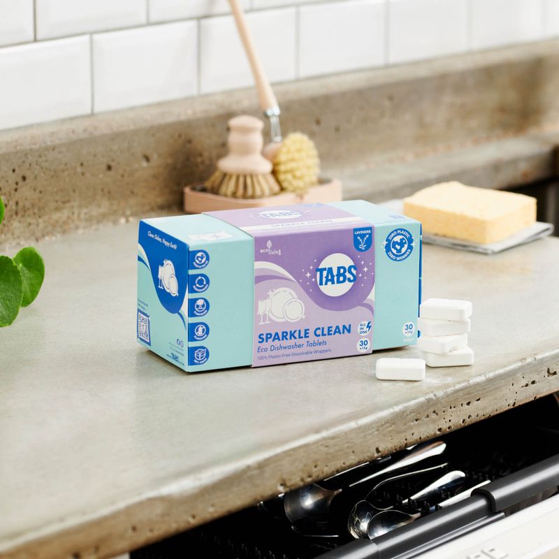 Sparkle Clean Eco Dishwasher Tablets - Lavender / TABS by ecoLiving