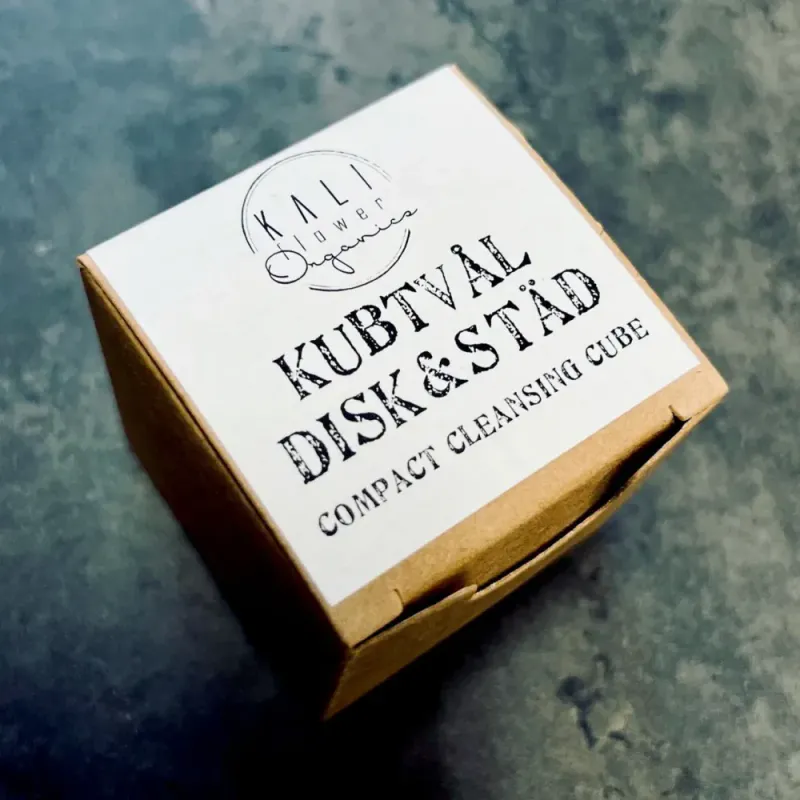 KUBTVÅL - kompakt rengjøringssåpe 125g / Kali Flower Organic