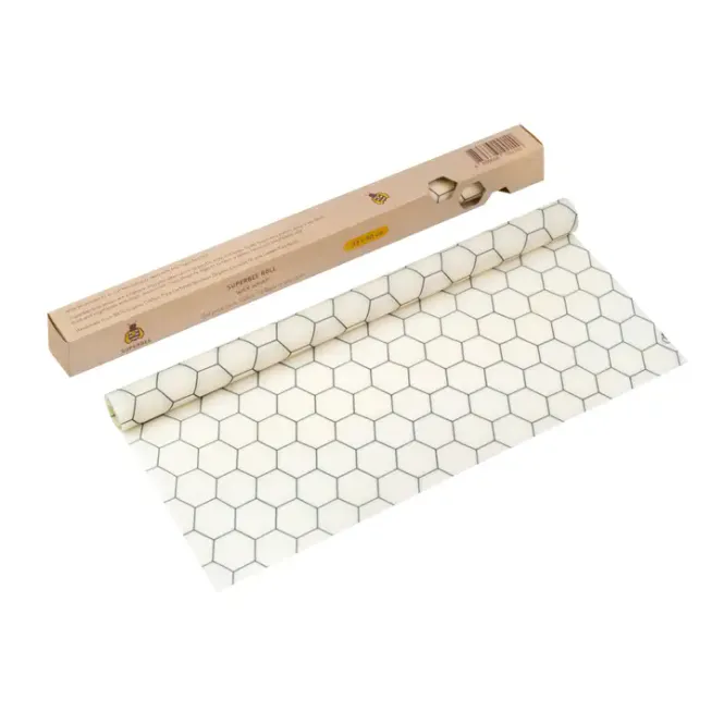 Hovedbilde Beeswax Wrap Roll, Hexagonia 33 x 90cm / SuperBee