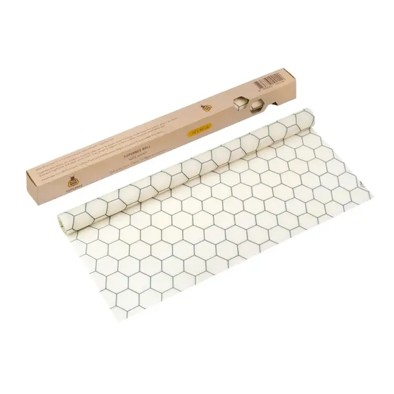Beeswax Wrap Roll, Hexagonia 33 x 90cm / SuperBee