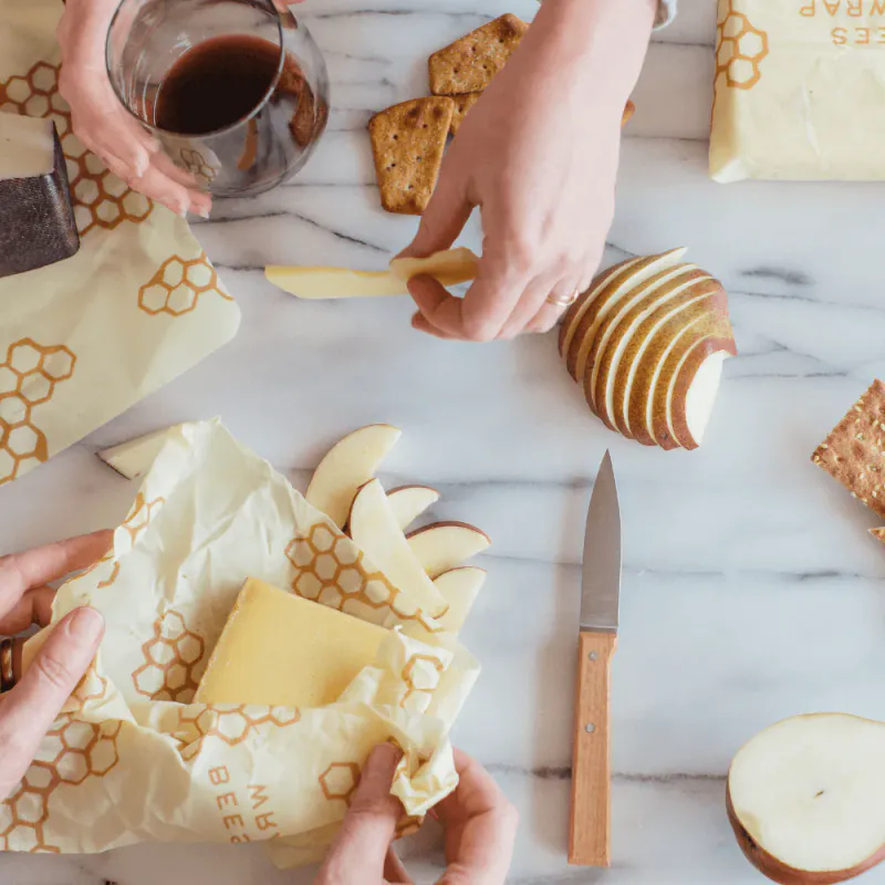 3pk medium bivoksark, Multi Print / Bee´s Wrap