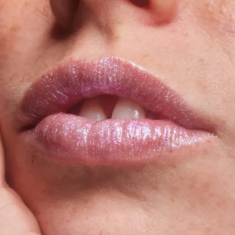 Rose & Holo Glitter Gloss Set 2x4ml / Si Si La Palette