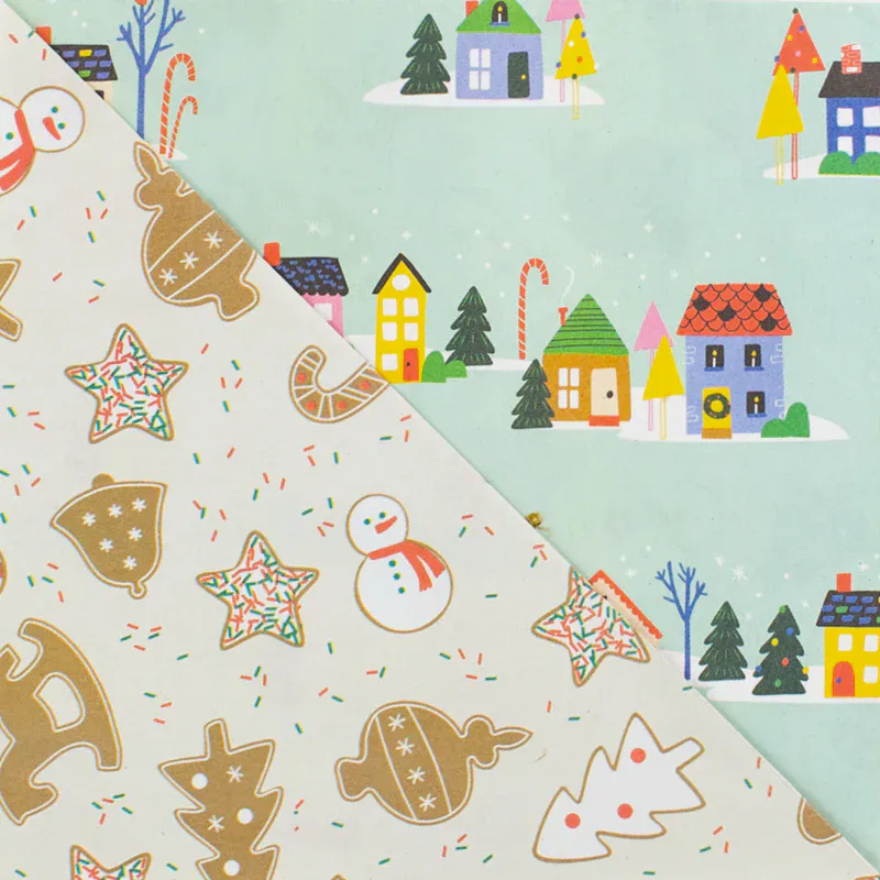 Resirkulert gavepapir, Home for the holidays / Wrappily