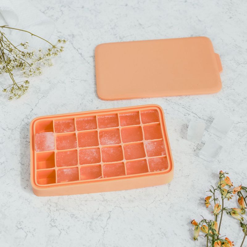 Isbitform i silikon, GRAY LILAC / Peach