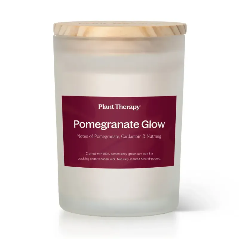 Pomegranate Glow - naturlig duftlys / Plant Therapy