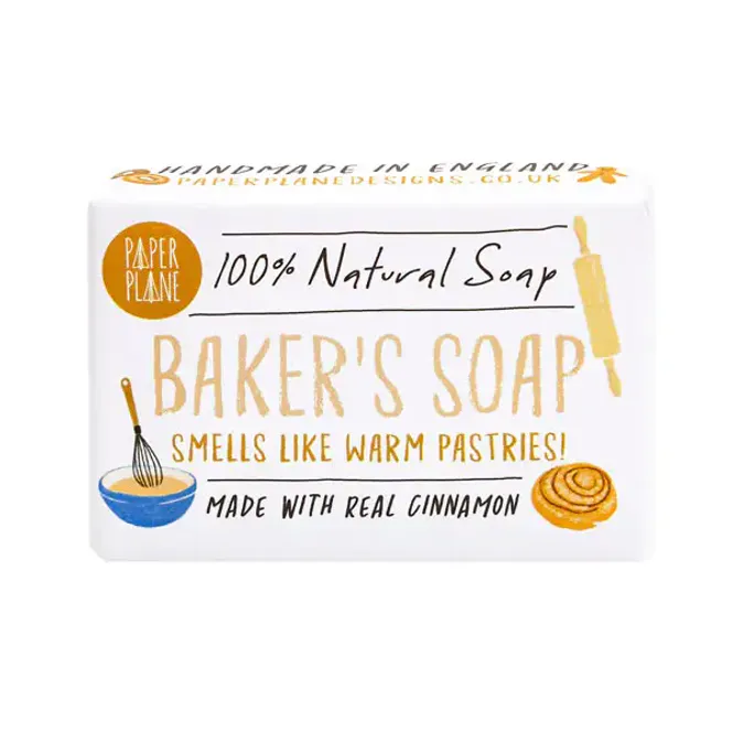 Hovedbilde Bakers Soap - Natural Vegan 95g  / Paper Plane