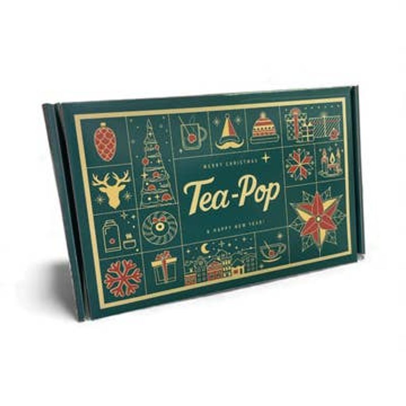 Christmas Tea Gift Box – 18 Premium Tea-Pop