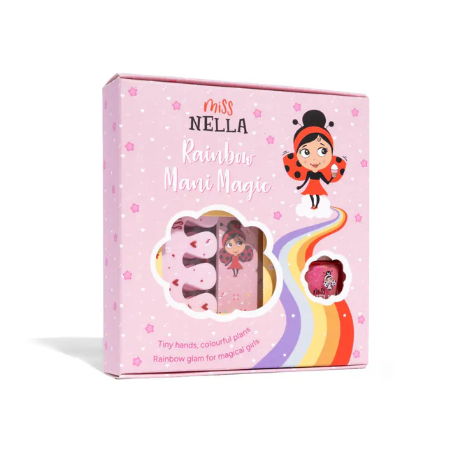 Hovedbilde Rainbow Mani Magic neglesett til barn, Miss Nella
