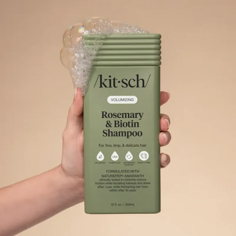 Volumizing Rosemary & Biotin Shampoo 355ml / Kitsch