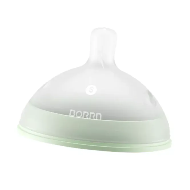 Hovedbilde Tåtesmokk i silikon: SAKTE flyt, grønn / BORRN