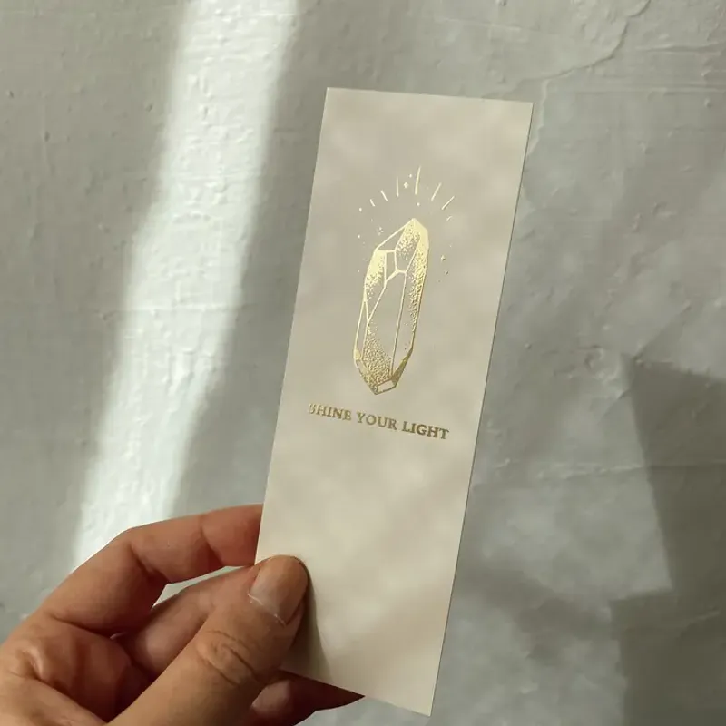 Bokmerke - Shine Your Light / Anna Cosma