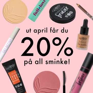 ækologisk og naturlig sminke