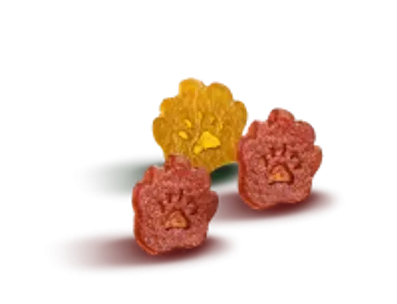 5-pk fruktbiter med jordbær & eple,PAWS 5 x 20g / BEAR