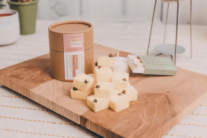 4  Wax Melts - Patchouli & Sweet Orange / Lost + Fond