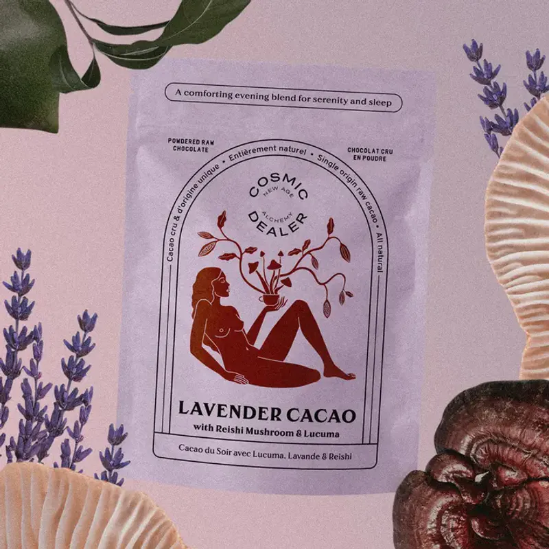 Night: Lavender Cacao 120g / Cosmic Dealer