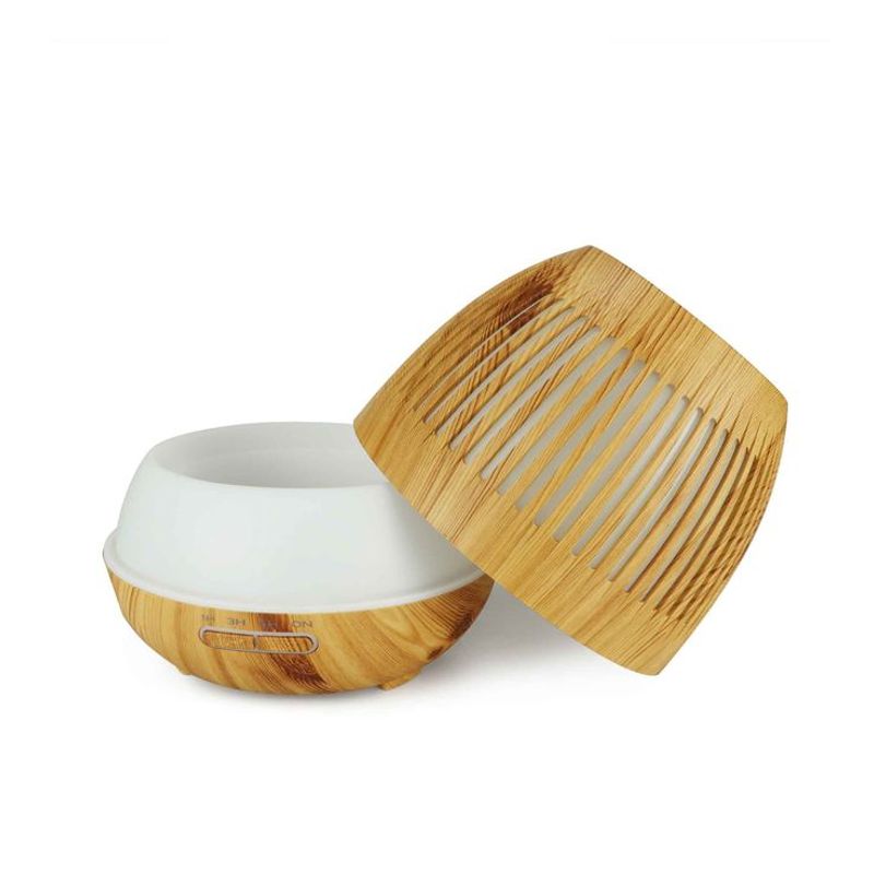 Aroma diffuser med lys, 400ml - Natur / BeeOrganic