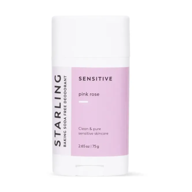 Hovedbilde Pink Rose SENSITIVE- naturlig deodorant uten aluminium 75g / Starling Skincare