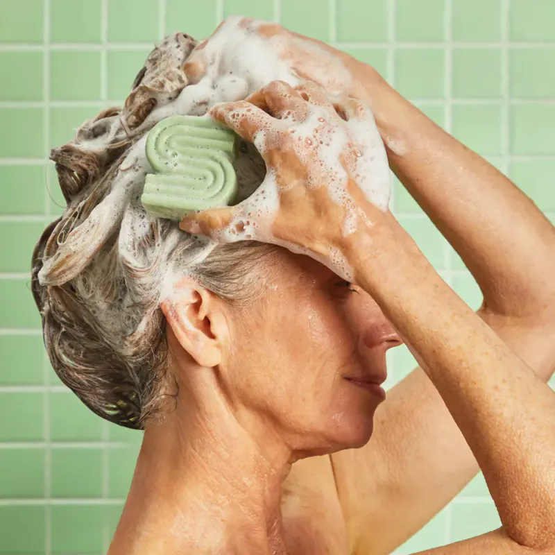 Tea Tree & Mint Clarifying Shampoo Bar 91g / Kitsch