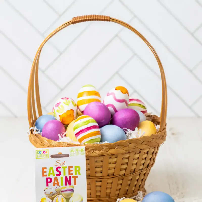 Natural Easter Paint Set - plantebasert maling til egg / Color Kitchen