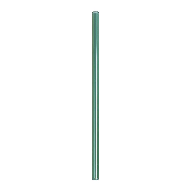 Rett sugerør i glass, Lake 20cm / Peach