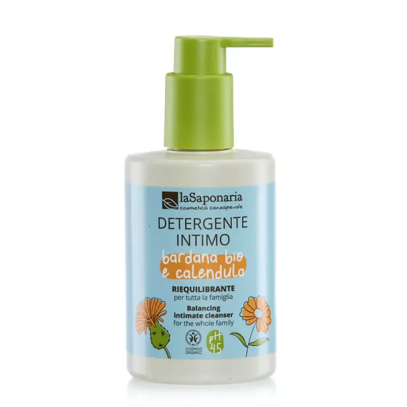 Balancing Intimate Cleanser, Burdock & Calendula 250ml / La Saponaria