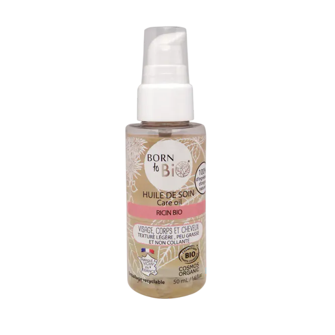 Hovedbilde Organic Castor Care Oil 50ml / Born to Bio