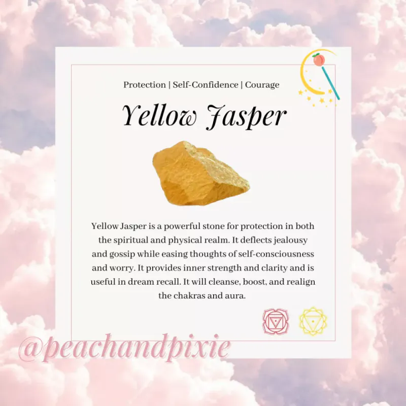 Gul Jaspis / Peach and Pixie