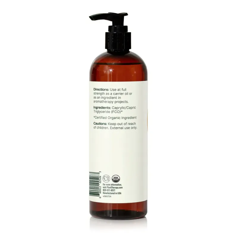Økologisk fraksjonert kokosolje 473ml / Plant Therapy