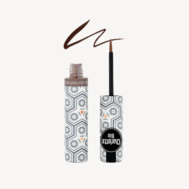 Økologisk Felt Tip Eyeliner, Brown 3ml / Charlotte 