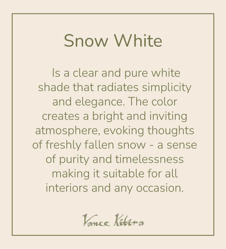 Timber® Candles Kubbelys Snow White, 8 x 7.5 cm / Vance Kitira