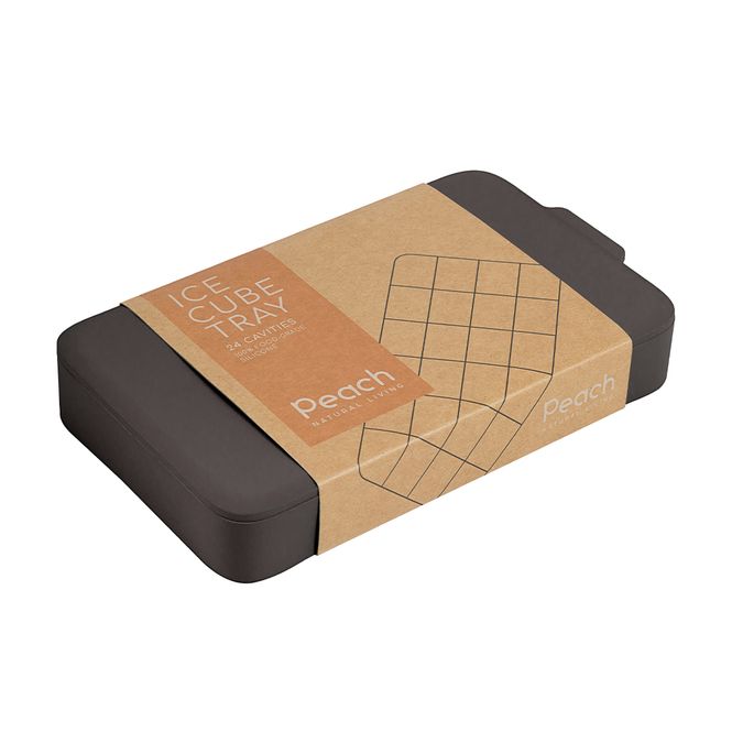 Hovedbilde Isbitform i silikon, BLACK LAVA / Peach