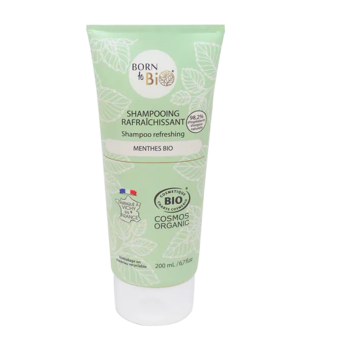 Hovedbilde Green Mint Shampoo, Refreshing 200ml / Born to Bio