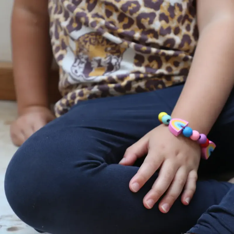 Rainbow Bracelet Kit / Cotton Twist